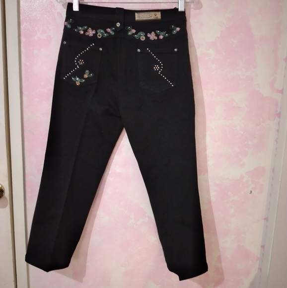 🌺 Geweidan Decorated Pants - Picture 2 of 4